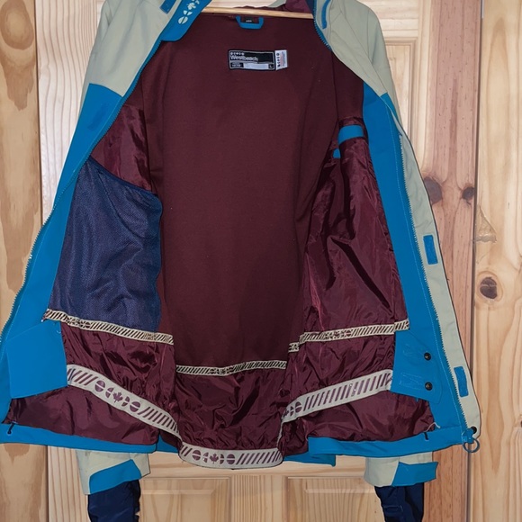 Westbeach Ski Snowboard Jacket Blue Tan - Picture 4 of 7